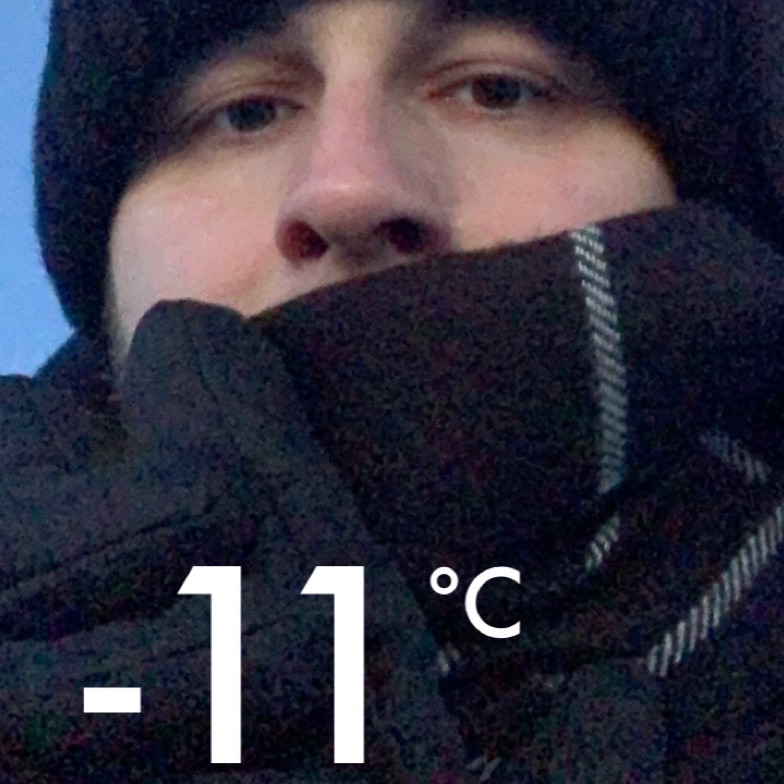 -11 degrees being shown for temperature.