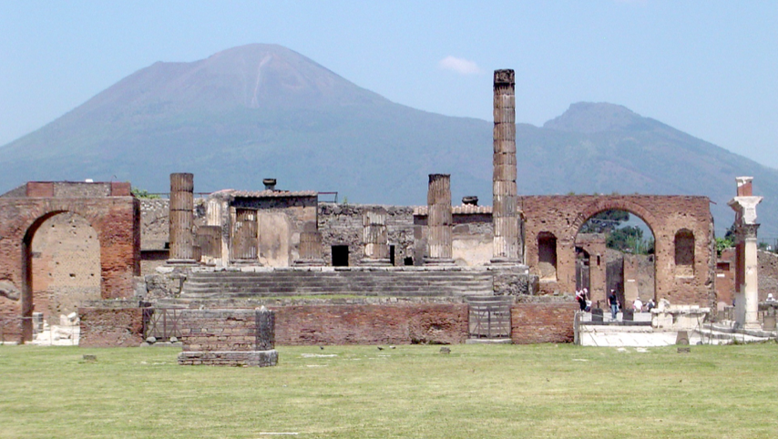 Ancient ruins of Pompeii.