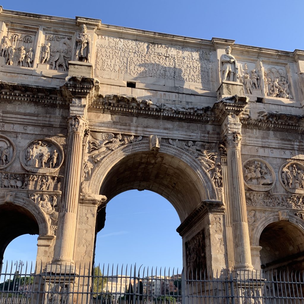 Arch of Constantine. Things to do if you have a Day in Rome.
