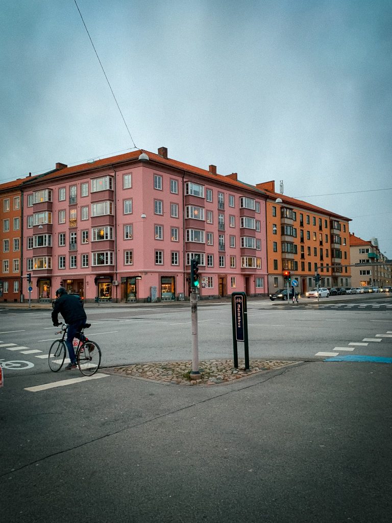 Different coloured building is malmo. - What to do in malmo