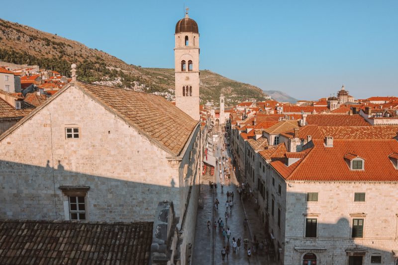A view of Dubrovnik old town. What to do
