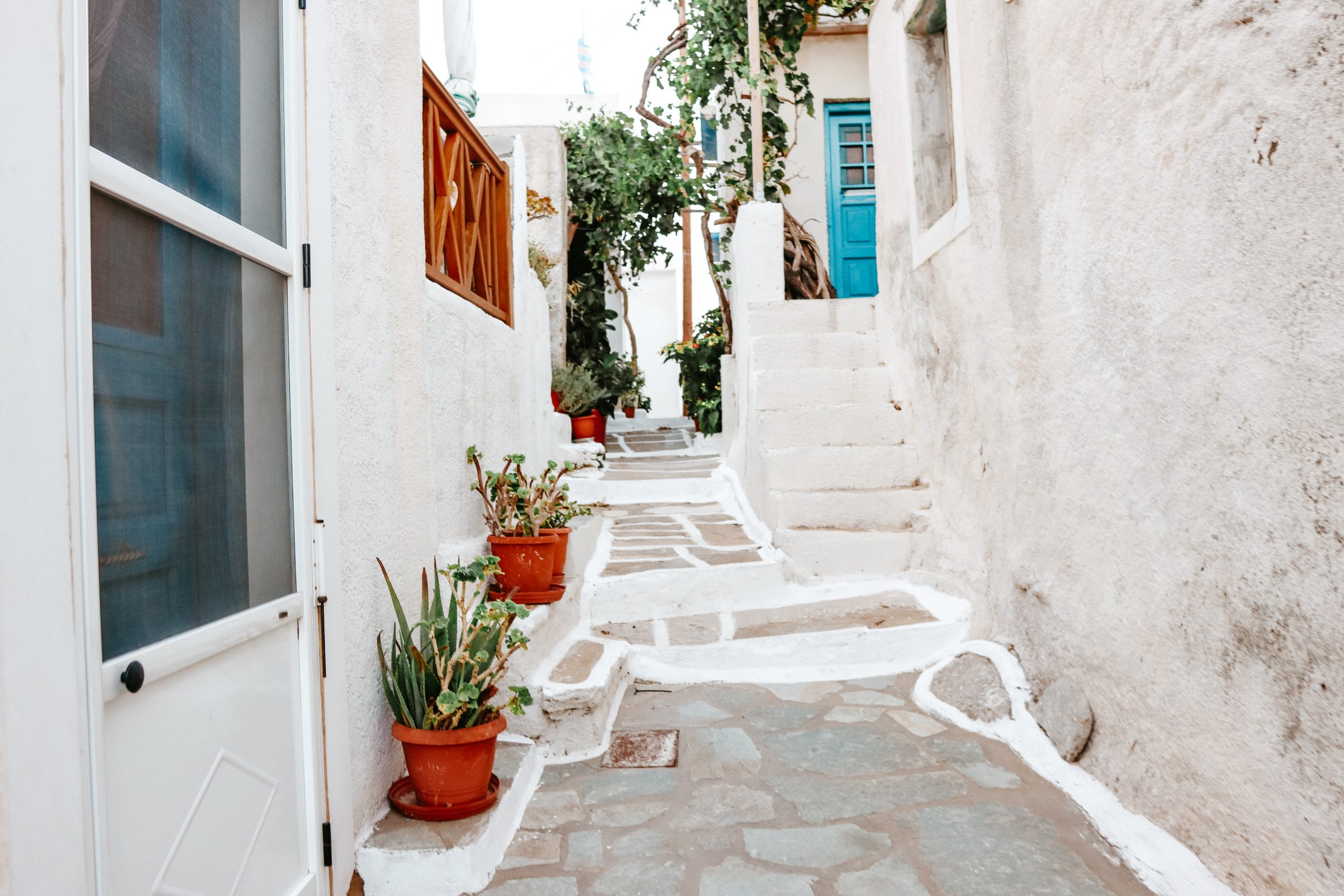 An alley at Ios Chora